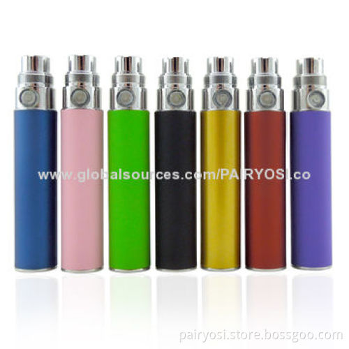 New eGo-HGB Battery Cell with One Year Warranty, Colorful Battery and Clear Atomizer